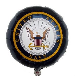USA Navy Balloon - Navy Balloon, US Navy Party, Navy Graduation, Navy Retirement Party, US Navy Balloon