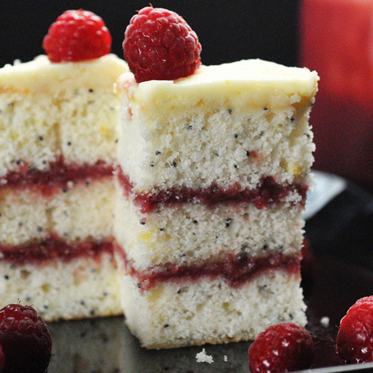 Deluxe Red Raspberry Pastry Filling/ Red Raspberry Cake - Etsy