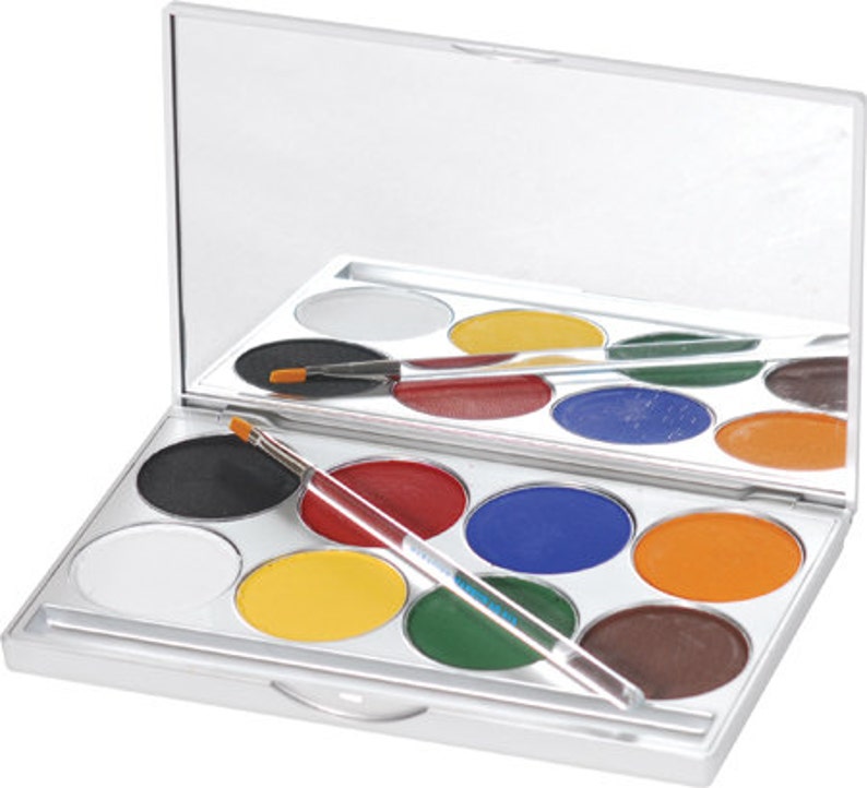 Professional Face Paint Basic Palette/ Theatrical Face Paint Etsy