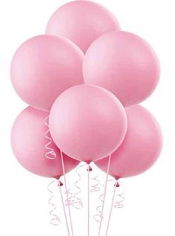 Verwonderend Grote ronde baby roze latex ballonnen/4 CT grote roze | Etsy VO-42