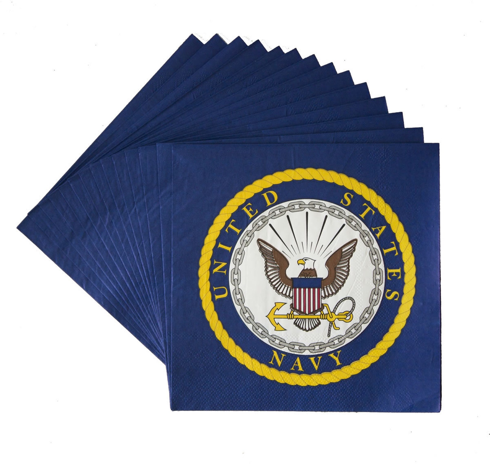 US Navy Party Napkins Navy Paper Napkins US Navy Party Navy Etsy
