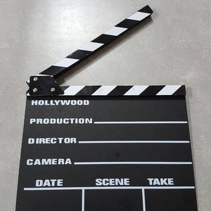 Large Replica Hollywood Clapper Board/movie Clapper Board/hollywood Movie  Director Clapper Board/hollywood Clapper Board Prop 