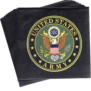 US Army Luncheon Servietten / Army Servietten / USA Party Servietten / Military Party Servietten