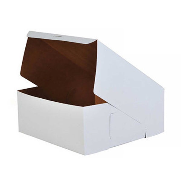 10 inch Cake Box Bundle/Bulk Cake Boxes 10 inch Size/Cake Boxes 10 x 10 x 5 set of 10