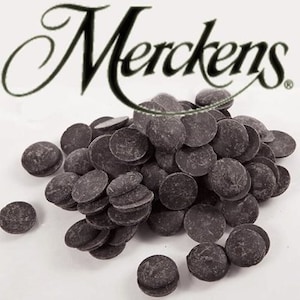 Mercken's 1 pond. Donkere chocolade/smeltende chocolade/snoep om te vormen/snoep voor blaffen/zoetwarencoating/smeltende chocolade