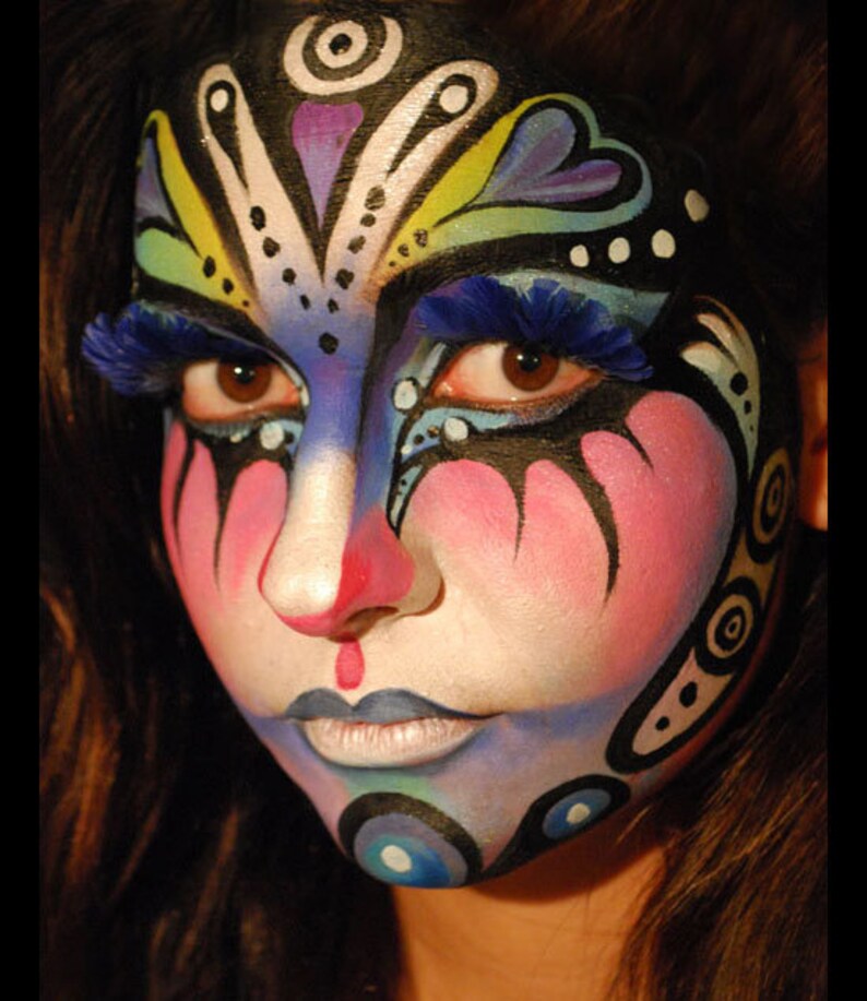 Professional Face Paint Basic Palette/ Theatrical Face Paint Etsy
