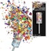 Multicolor Confetti Push Popper / Colorful Confetti Popper / Confetti Party Pop / Confetti Popper