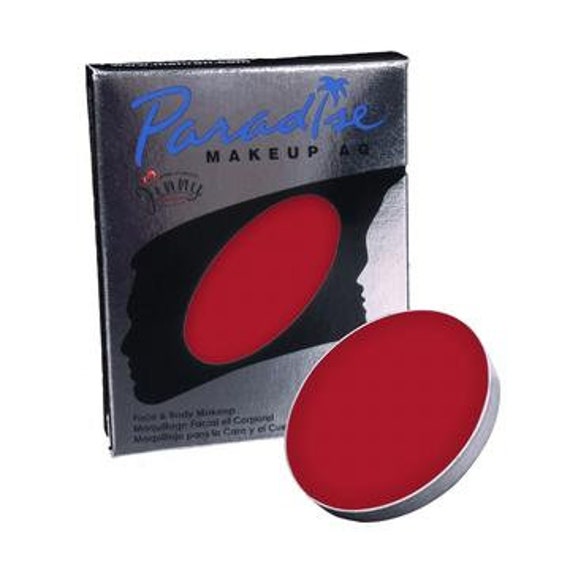 Berry Red Paradise Cake Make up / Red Face Paint / Red Body Paint 