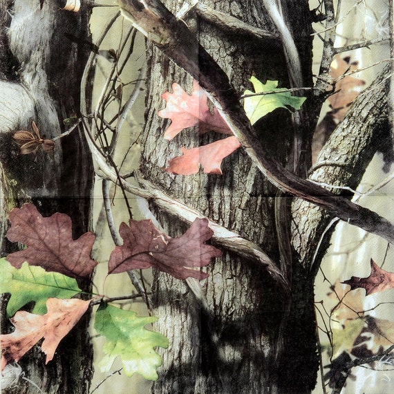 Next Camo Luncheon Napkins Camo Luncheon Napkins Deer Hunting Etsy