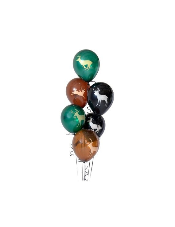 thumbnail image 2 of 39 Inch Woodland Deer Foil Balloon (PKG 2 of 11