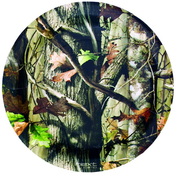 Assiettes à dîner camouflage / Next Camo 9 inch Plates / Deer Hunting Party  Supplies / Deer Hunting Birthday Plates / Next Camo Hunting Plates -   France