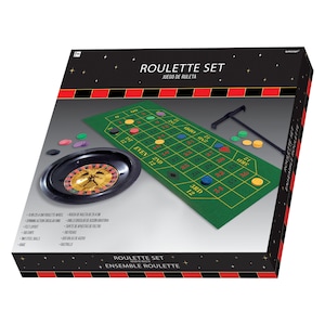 Casino Game Night Felt Table Set/Roulette Table Set/Casino Wheel and Felt Table Set/Game Night Table Set/Roulette Wheel and Felt Table Set