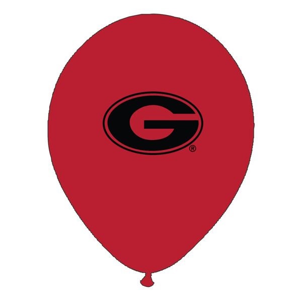Official Georgia Bulldogs Helium Quality Latex 11" Balloons 10 CT Pack