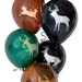 6 PC Buck Deer Latex Balloons/ Deer Hunting Birthday Balloons/ Deer Latex Balloons/ Deer Hunting Party/ Buck Balloons