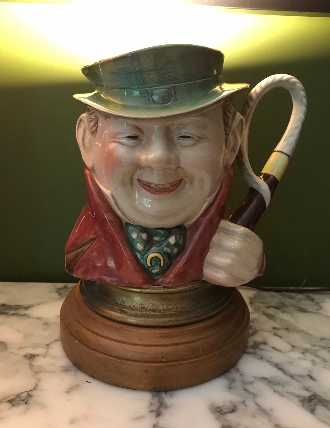 Vintage Beswick/england Pottery Lamp/vintage Beswick Ceramics