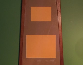 Mid Century Wall Hanging Picture Frame / Denish Modern Large Wooden Picture Frame / Oak Picture Display