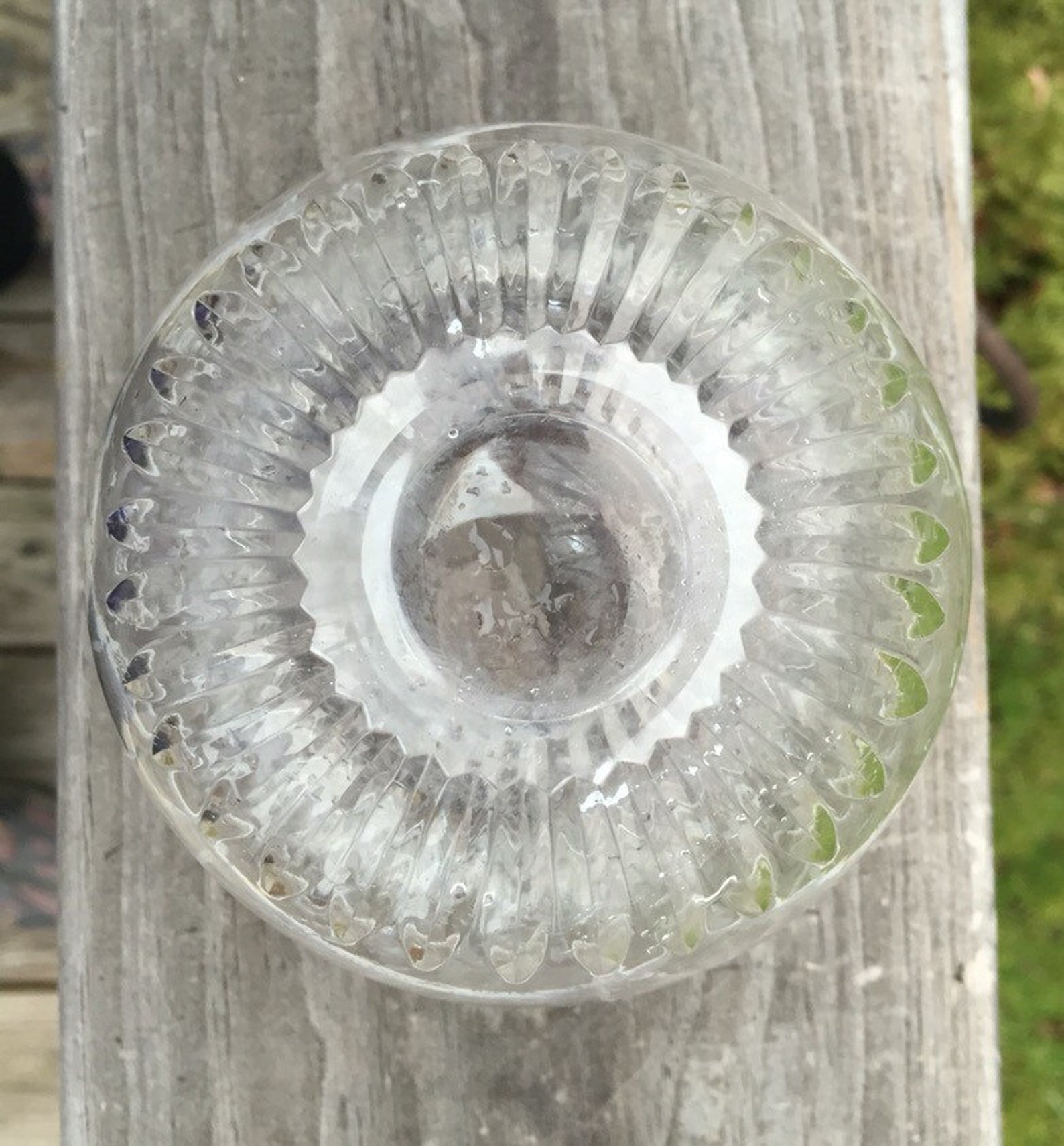 Vintage Cut Crystal Small Vase / Glass Vase Etsy