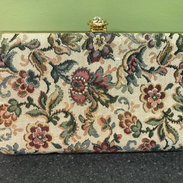 Needlepoint Clutch Etsy