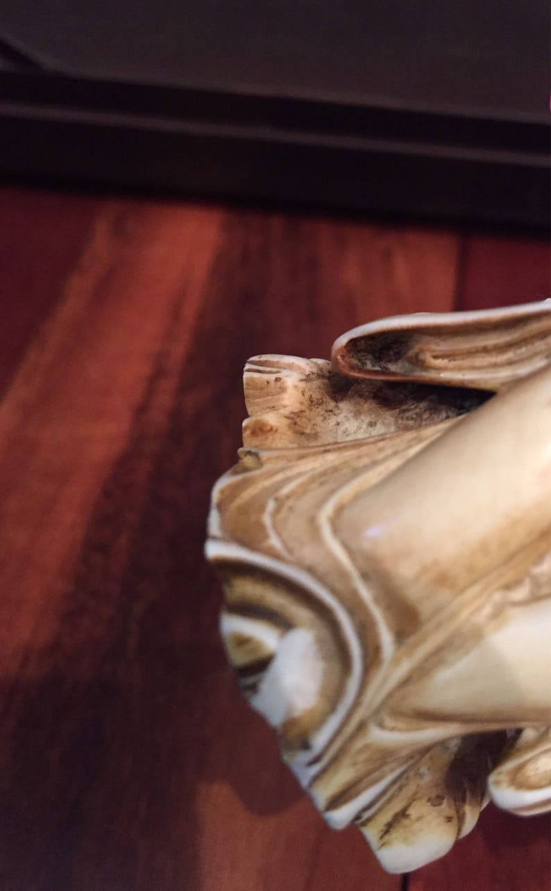 Vintage Resin Japanese Figurine / Vintage Resin Japanese Etsy