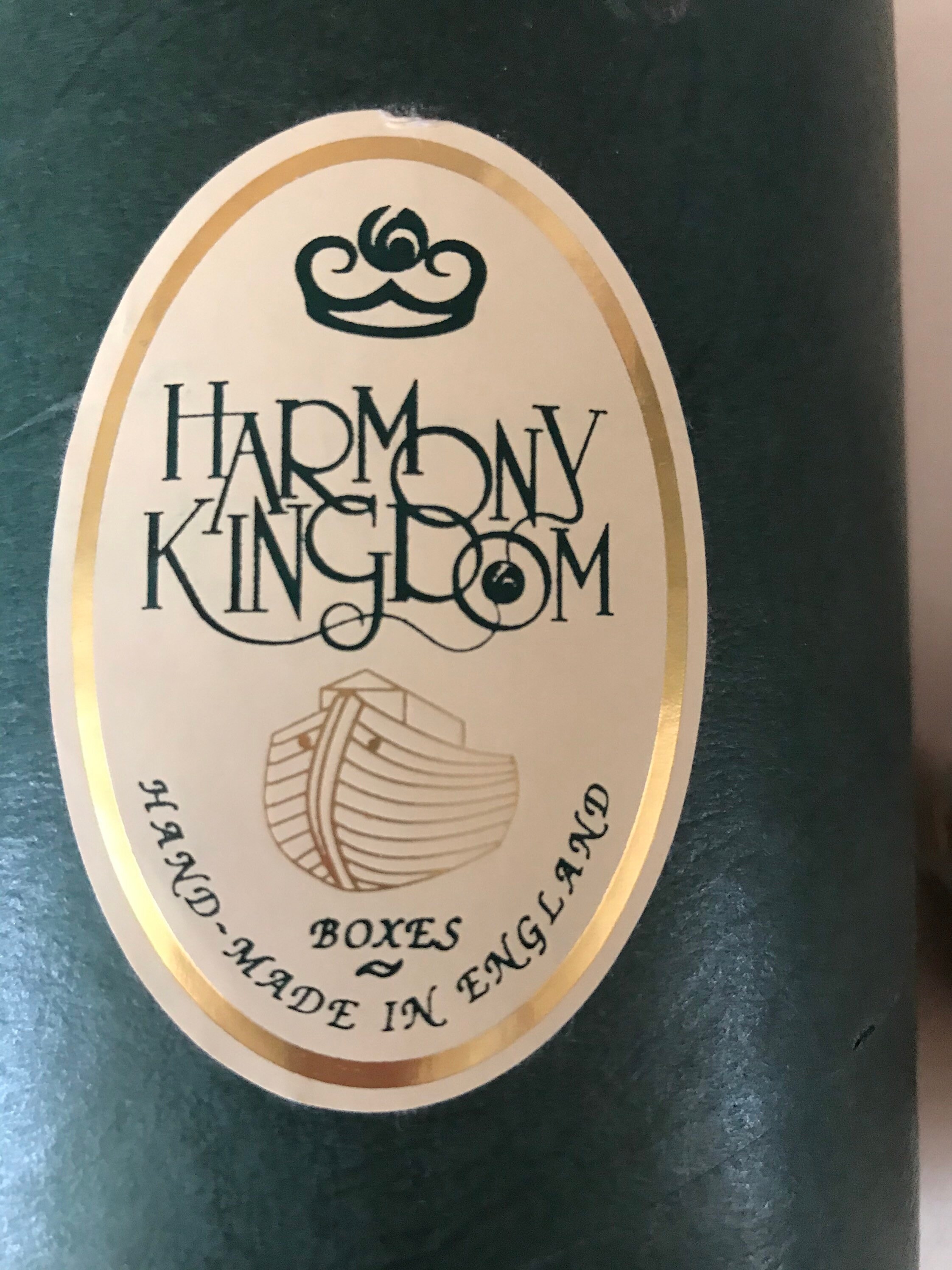 Harmony Kingdom Rhinoceros/collectible Harmony Kingdom Made Figurine / Harmony Kingdom Horn