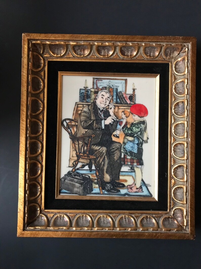 Vintage Norman Rockwell Original Art Vintage Norman Rockwell Etsy