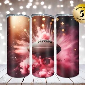 Football Tumbler Wrap, 20 oz Skinny Tumbler Sublimation Design Digital Download PNG Instant DIGITAL ONLY,   Tumbler Wrap