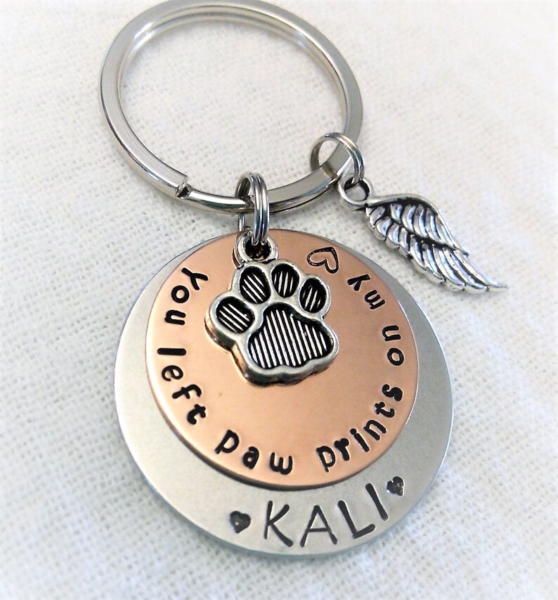 Pet Memorial Keychainpersonalized Memorial Keychainpet Etsy UK