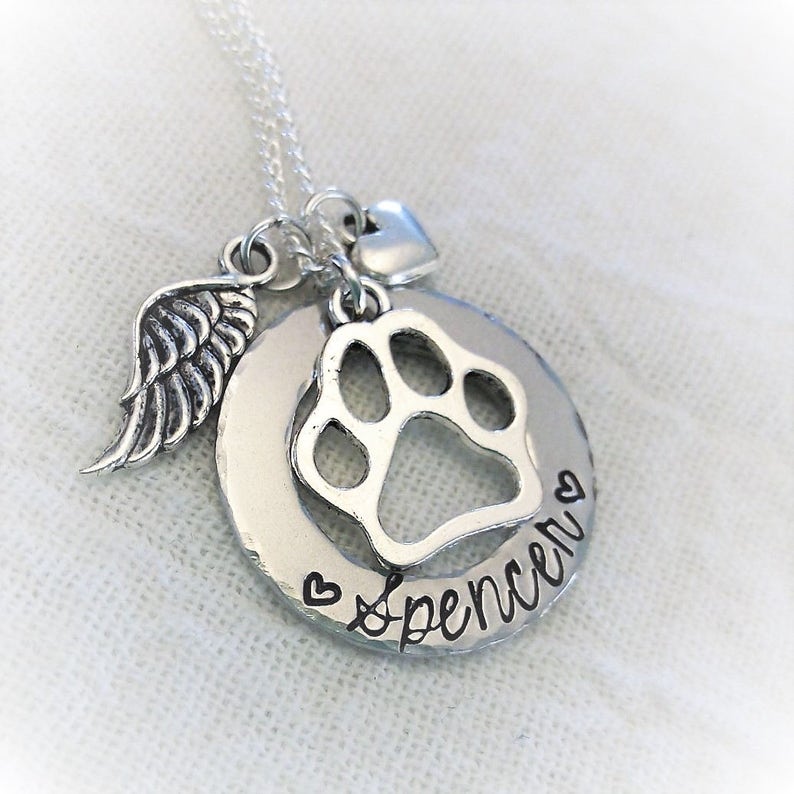 remembrance necklace for dog