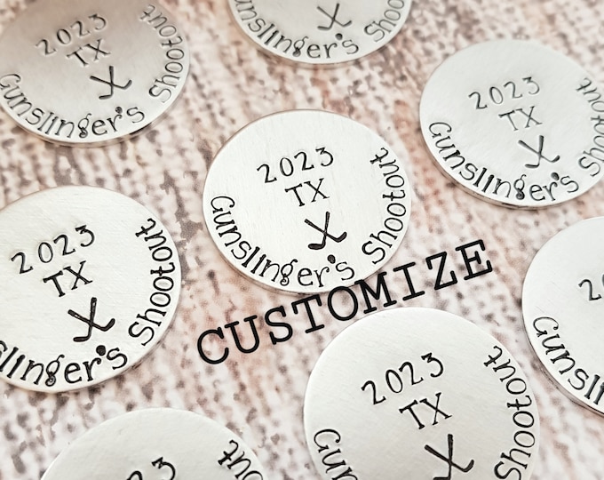 Personalized Golf Ball Markers, Custom Made Ball Markers, Gift for Wedding, Golf Outing Gift, Golfer Gift, Gift for Golfer, Wedding Favor