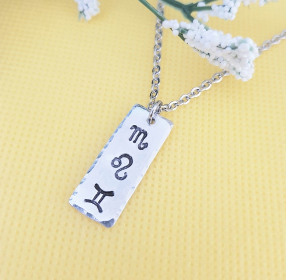 Big 3 Necklace, Sun Moon Rising Necklace, Sun Moon Rising Jewelry, Big 3 Jewelry, Zodiac Necklace, Astrology Jewelry, Birth Chart Jewelry