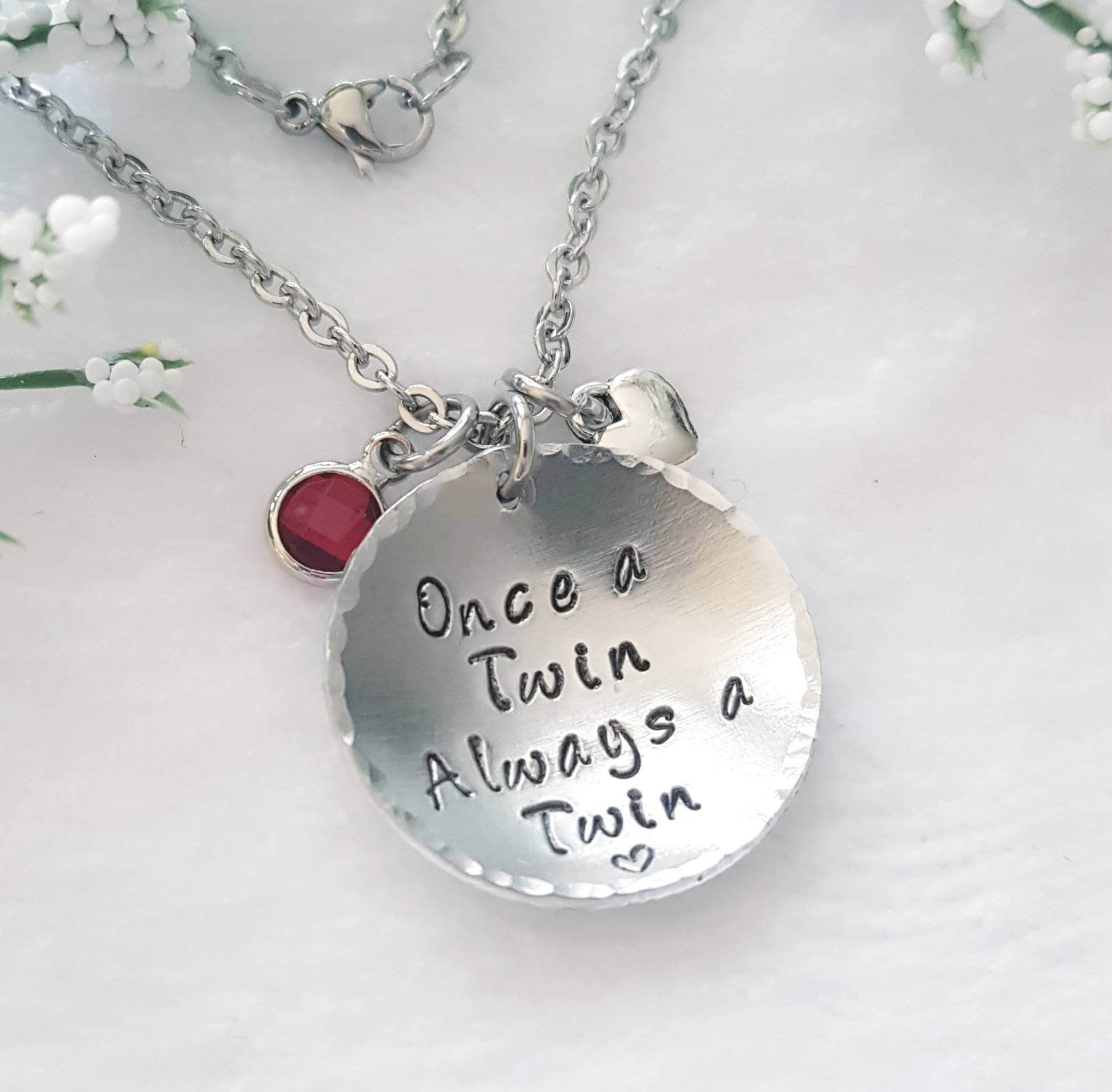 23 Best Gifts for Twin Moms: A Complete Guide 19 Hand Stamped Twin Necklace,VTS Necklace,Birthstone…