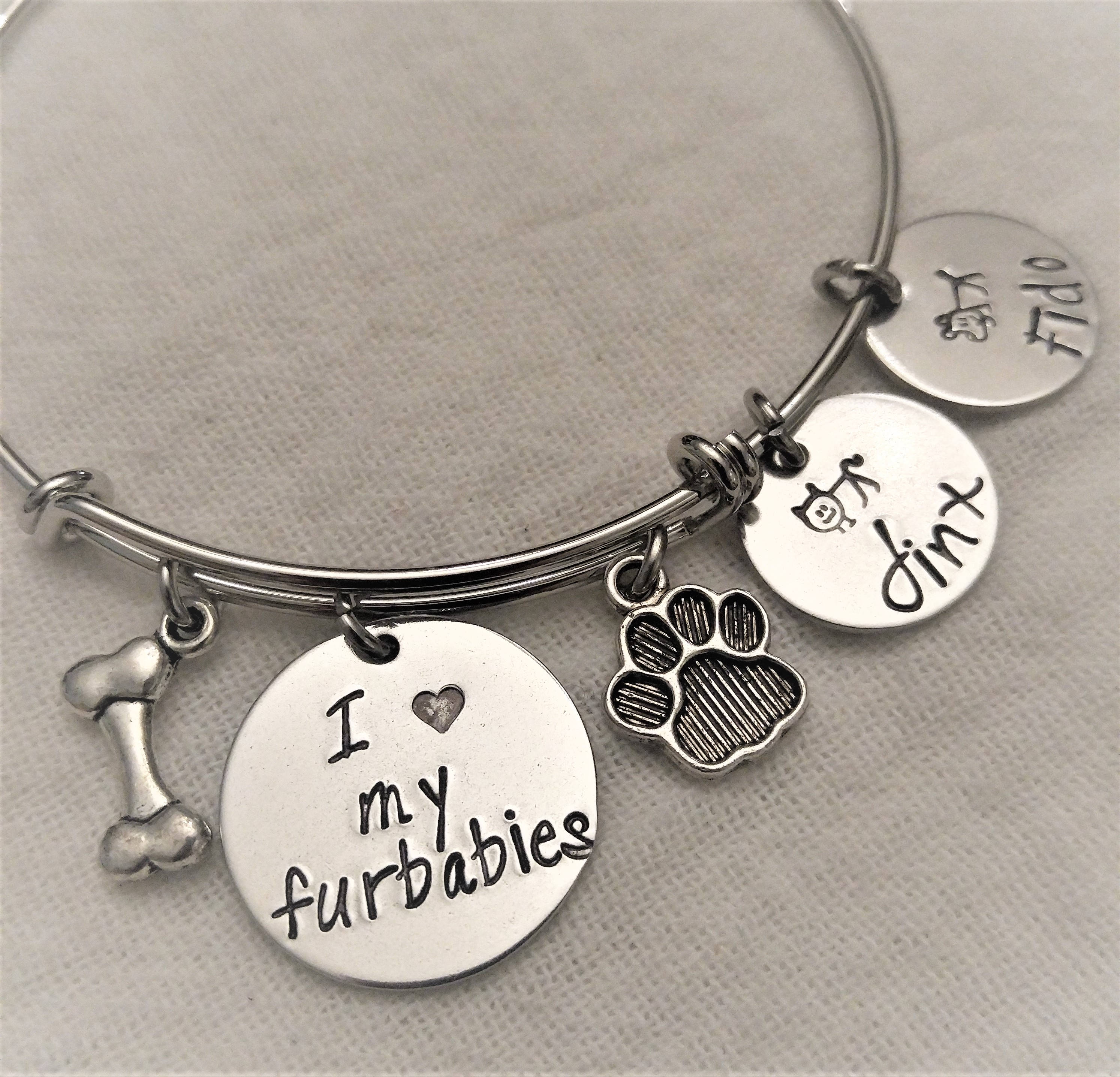 Personalized Pet Bracelet Pet Name Bracelet Cat Bracelet Etsy