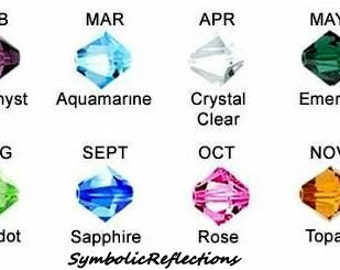 Add a 4mm crystal charm - Add a Crystal charm - Add a birthstone charm - Birthstone channel - Birthstone add on - Charm for jewelry