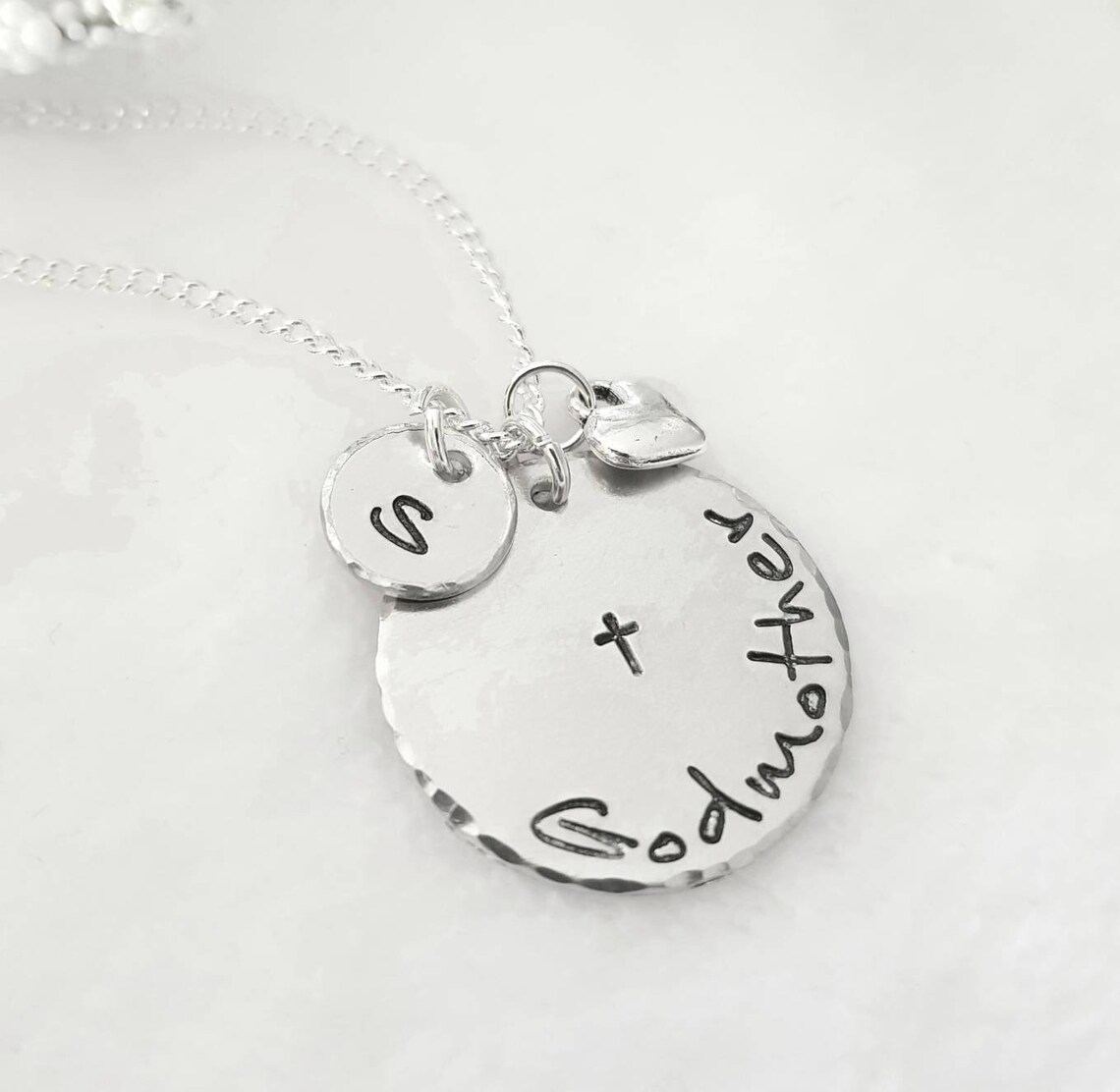 Personalized Godmother Necklace Godmother Jewelry Hand Etsy