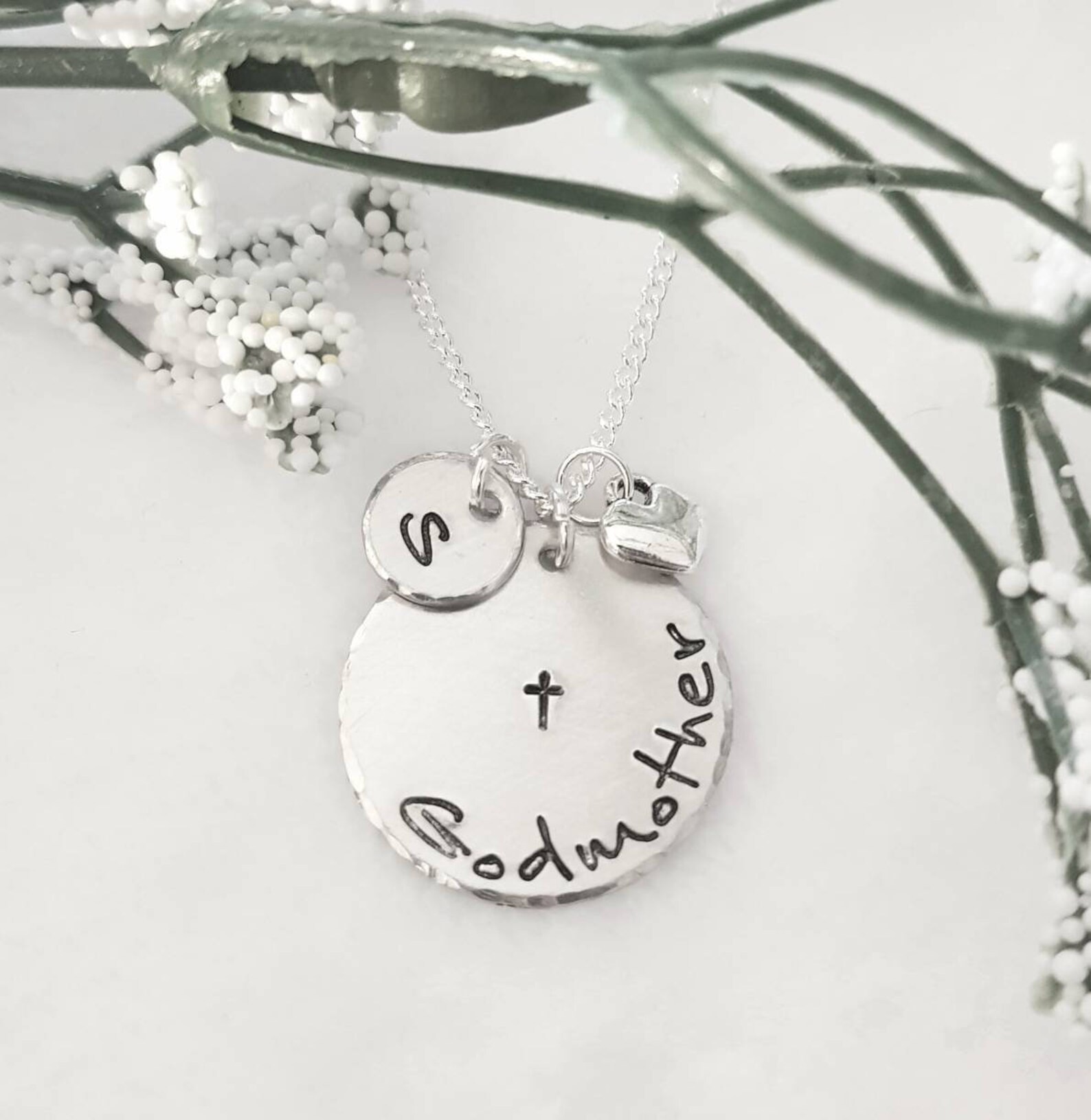 Personalized Godmother Necklace Godmother Jewelry Hand Etsy