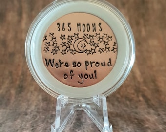 Personalized Sobriety Coin and Case, Sobriety Gift, AA Recovery Gift, Gift for Recovering Addict, Sober Anniversary Gift, 1 Year Sober Gift