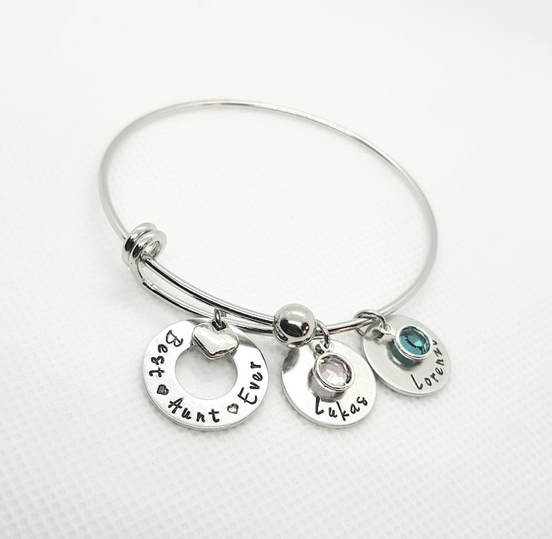 LIFE CHARMS BRACELET AUNTIE main image 1