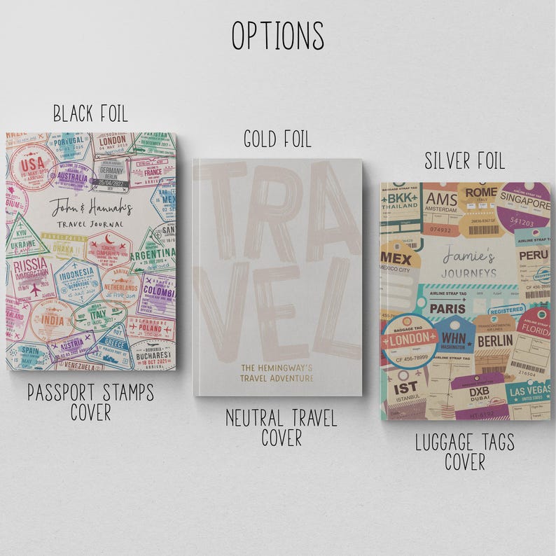 Ultimate Travel Journal | Personalised Adventure Gift | World Map & Photo Pages | Travel Planner and Diary immagine 16