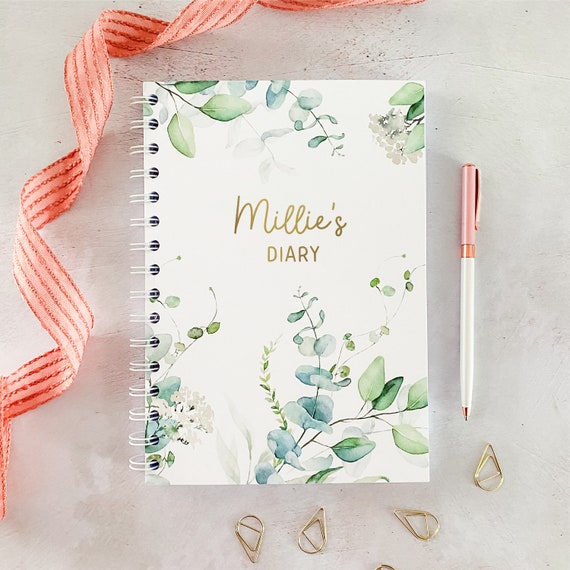 Personalised 2025 Diary - Choice of Designs - Week to View