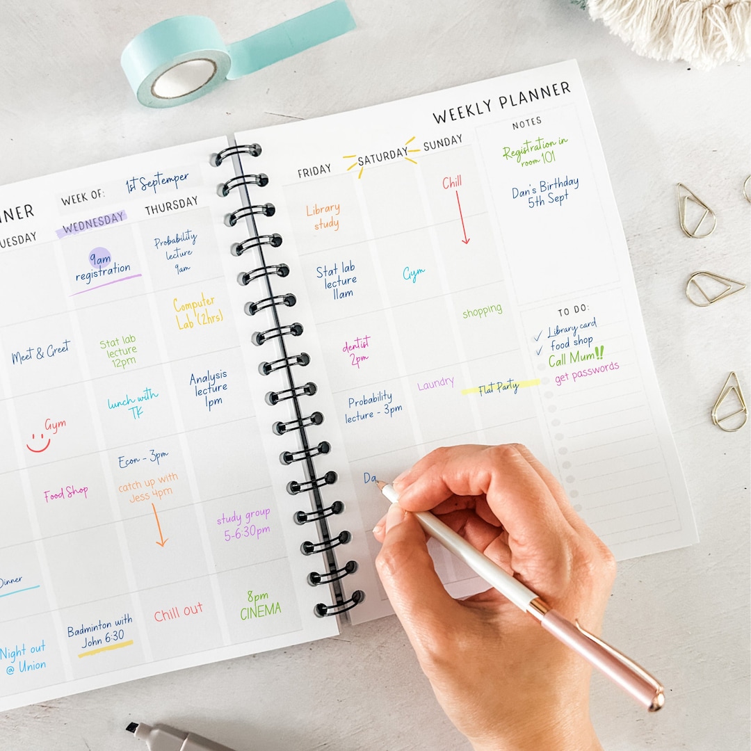 Personalised Student Planner With Timetables, Assignment & Study Plans ...