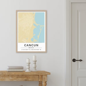 Custom Location Map Print 3 for 2 City Print Wall Art Poster City Map Poster Personalized Map Print Personalised City Map image 6