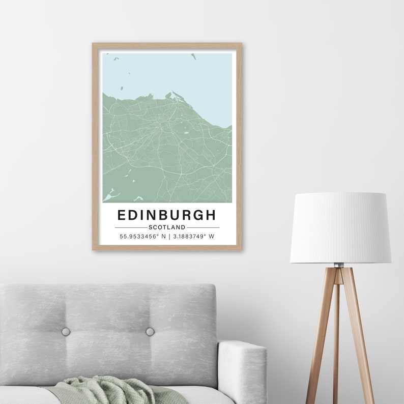 Custom Location Map Print 3 for 2 City Print Wall Art Poster City Map Poster Personalized Map Print Personalised City Map image 7
