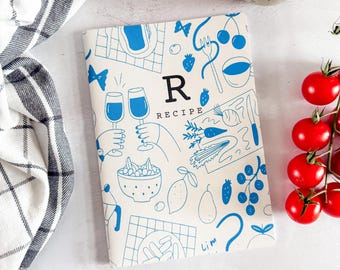 Recipe Book – A5 Family Cookbook & Kitchen Organiser for Home Cooks and Bakers