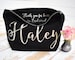 Personalised Bridesmaid Gift Make Up Bag - Thank you Bridesmaid, Maid of Honour Gift - Unique Gift for Bridal Party, Makeup Cosmetic Bags 