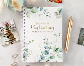 Livre de planification de mariage personnalisé - cadeau pour la mariée - livre de planification de mariage personnalisé - cadeau pour elle - organisateur de mariage - cadeau de fiançailles