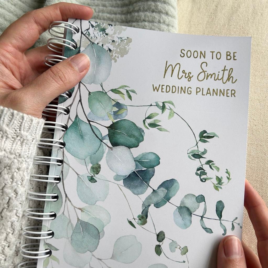 Personalised Wedding Planner Book Bride Gift Personalized - Etsy
