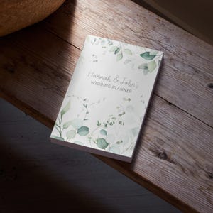 Personalised Wedding Planner | Engagement Gift for Bride | Wedding Organiser & Planning Book image 7