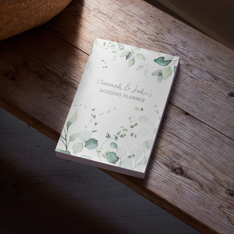 Personalised Wedding Planner | Engagement Gift for Bride | Wedding Organiser & Planning Book image 7