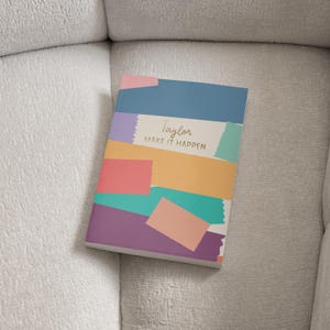 Personalised Daily Planner | A5 Undated Weekly & Daily Organiser | Custom Journal + Gift for Her image 7