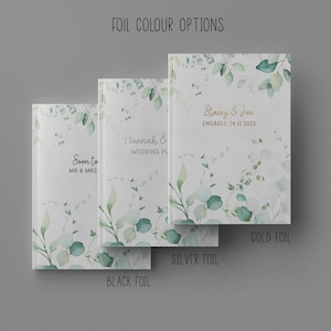 Personalised Wedding Planner | Engagement Gift for Bride | Wedding Organiser & Planning Book image 12